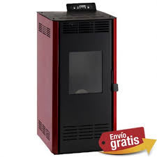 Estufa De Pellet De Pasillo 6,53 Kw Gris - Kalor Amg Estufas con